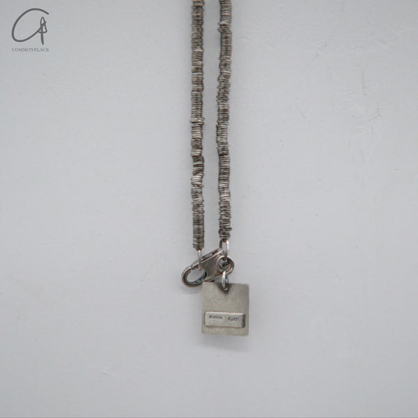 GOTI 24 Autumn and Winter Necklace 925 Silver Jewelry Italian Handmade GT-CN715-YIN Silver